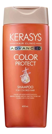Kerasys Шампунь для защиты цвета волос Advanced Color Protect Shampoo 400мл
