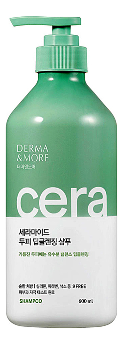 

Шампунь для волос Derma & More Cera Shampoo 600мл