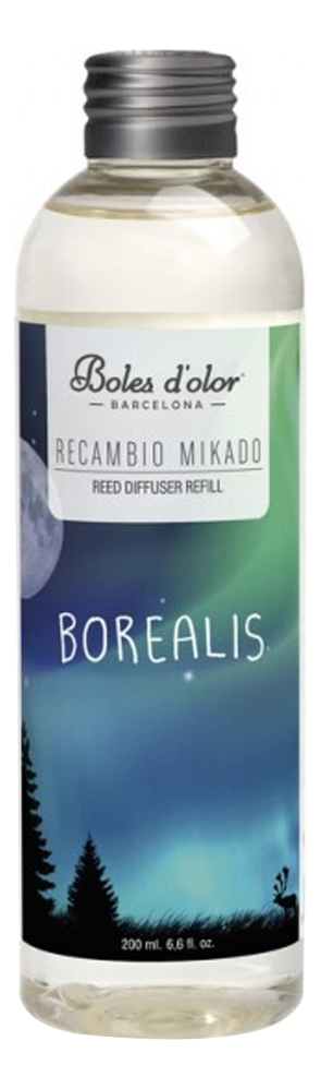 Ароматический диффузор Borealis (Северное сияние): диффузор 200мл (запаска) ароматический диффузор dark fantasy 200мл диффузор 200мл запаска