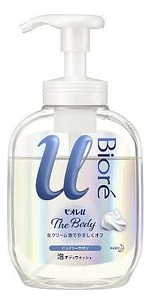 Мыло-пенка для душа с освежающим ароматом Biore U Foaming Body Wash: Мыло-пенка 540мл