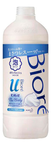 Мыло-пенка для душа с освежающим ароматом Biore U Foaming Body Wash: Мыло-пенка 450мл