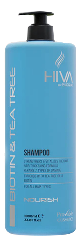 

Шампунь для волос Hiva Biotin Tea Tree Shampoo 1000мл