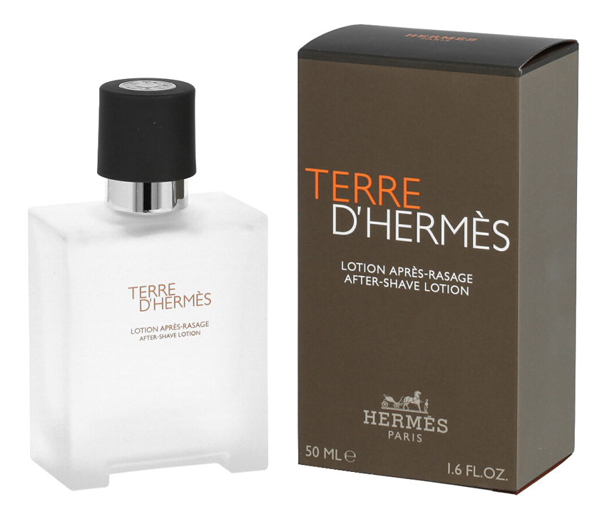 

Terre D'Hermes Pour Homme: лосьон после бритья 50мл, Terre D'Hermes Pour Homme