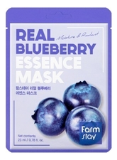 Farm Stay Тканевая маска для лица с экстрактом черники Real Blueberry Essence Mask 23мл
