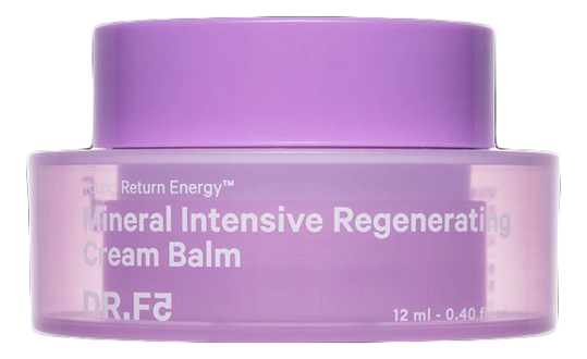 Питательный крем для лица с морскими минералами Mineral Intensive Regenerating Cream Balm: Крем 12мл