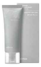 Celimax Солнцезащитный крем для сухой и чувствительной кожи Dual Barrier Watery Sun Cream SPF50+ PA++++ 40мл