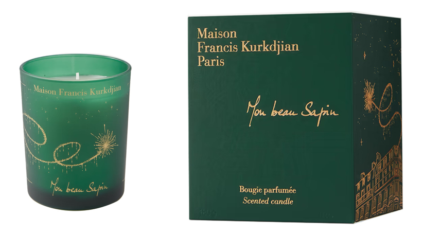 Ароматическая свеча Mon Beau Sapin: свеча 180г ароматическая свеча verbena 180г свеча 180г