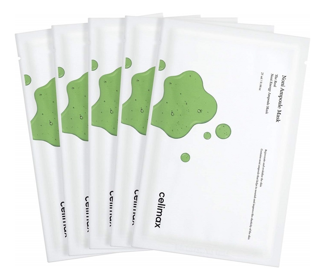 

Ампульная тканевая маска для лица с экстрактом нони Noni Energy Ampoule Mask 5*25мл: Маска 5шт, Ампульная тканевая маска для лица с экстрактом нони Noni Energy Ampoule Mask 25мл