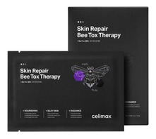 Celimax Тканевая маска с пчелиным ядом Skin Repair Bee Tox Therapy Mask 10*25мл