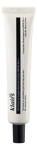 

BB крем для сияния кожи лица Illuminating Supple Blemish Cream SPF40 PA++ 40мл