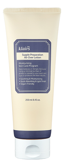 

Увлажняющий лосьон для лица и тела Supple Preparation All-Over Lotion 250мл