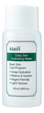 

Увлажняющий тонер для лица Daily Skin Hydrating Water: Тонер 50мл, Увлажняющий тонер для лица Daily Skin Hydrating Water
