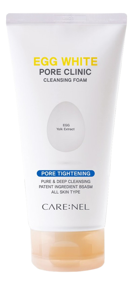 

Пенка для умывания с экстрактом яичного желтка Egg White Pore Clinic Cleansing Foam 150мл