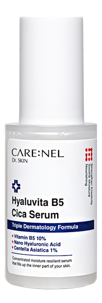 Сыворотка для лица с экстрактом центеллы Hyaluvita B5 Cica Serum 30мл сыворотка для лица с экстрактом центеллы hyaluvita b5 cica serum 30мл