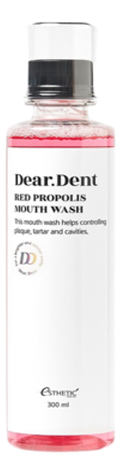Ополаскиватель для рта защита десен Dear.Dent Red Propolis Mouse Wash 300мл