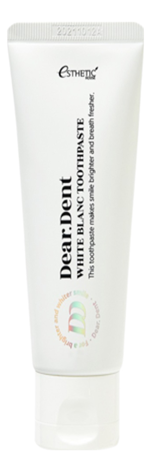 

Отбеливающая зубная паста Dear.Dent White Blanc Toothpaste 80г