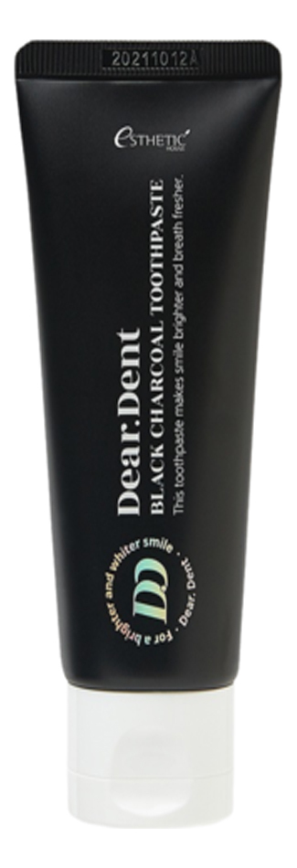 

Паста зубная с активированным углем Dear.Dent Black Charcoal Toothpaste 80г