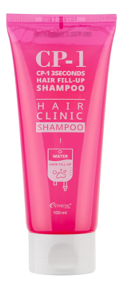 Шампунь для волос восстановление CP-1 3Seconds Hair Fill-Up Shampoo: Шампунь 100мл набор для восстанавления волос шампунь и сыворотка cp 1 3seconds hair fill up 500 мл 120 мл
