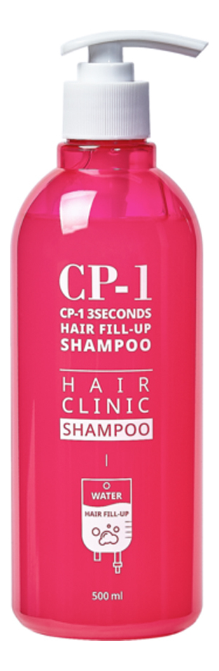 Шампунь для волос восстановление CP-1 3Seconds Hair Fill-Up Shampoo: Шампунь 500мл набор для восстанавления волос шампунь и сыворотка cp 1 3seconds hair fill up 500 мл 120 мл
