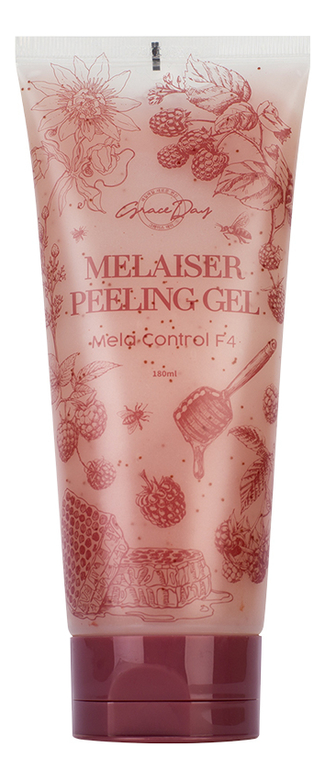 Отшелушивающий гель-пилинг для лица с экстрактом черники и малины Melaiser Peeling Gel 180мл