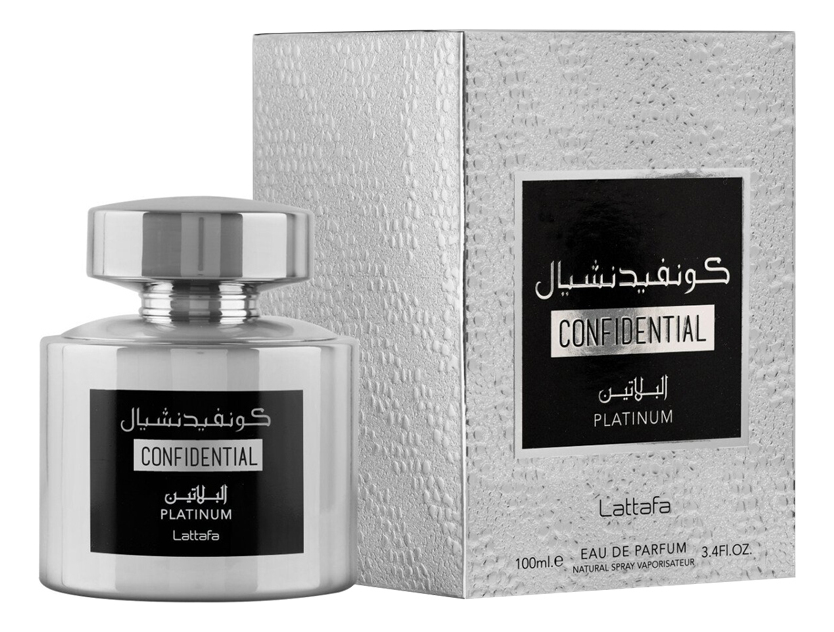 

Confidential Platinum: парфюмерная вода 100мл, Confidential Platinum