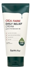 Farm Stay Успокаивающий крем с экстрактом центеллы азиатской Cica Farm Daily Relief Cream 300мл