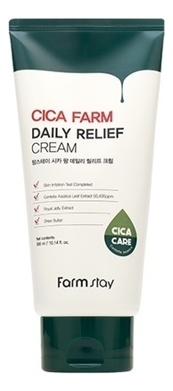 Успокаивающий крем с экстрактом центеллы азиатской Cica Farm Daily Relief Cream 300мл успокаивающий крем с экстрактом центеллы азиатской cica farm daily relief cream 300мл