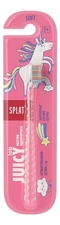 SPLAT Зубная щетка с ионами серебра Магия единорога Lab Juicy 5+ (прозрачная)