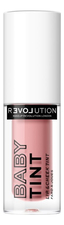 Revolution PRO Жидкие румяна и блеск для губ Baby Tint Lip & Cheek Tint 1,4мл