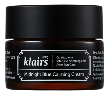 Глубокоувлажняющий ночной крем для лица Midnight Blue Calming Cream: Крем 30мл