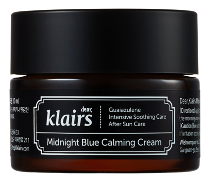 

Глубокоувлажняющий ночной крем для лица Midnight Blue Calming Cream: Крем 30мл, Глубокоувлажняющий ночной крем для лица Midnight Blue Calming Cream
