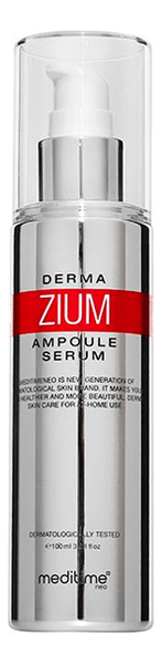 цена Антиоксидантная сыворотка с ботулином и пептидами Botalinum Derma Zium Ampoule Serum 100мл