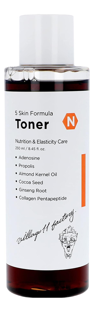 

Питательный тонер для лица с экстрактом прополиса Skin Formula Toner N Nourishing & Elasticity 250мл