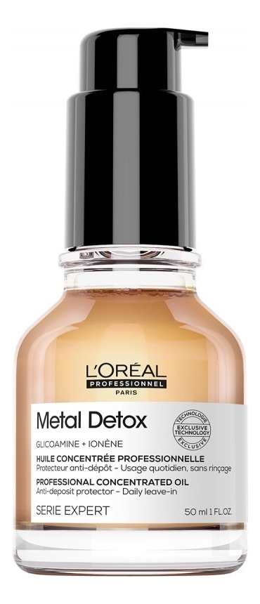

Концентрированное масло для волос Serie Expert Metal Detox 50мл