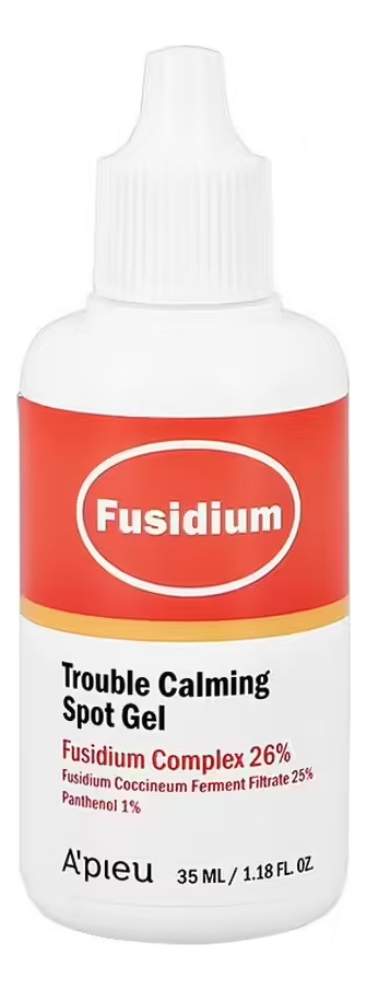 

Гель для лица с фузидовой кислотой Fusidium Trouble Calming Spot Gel 35мл