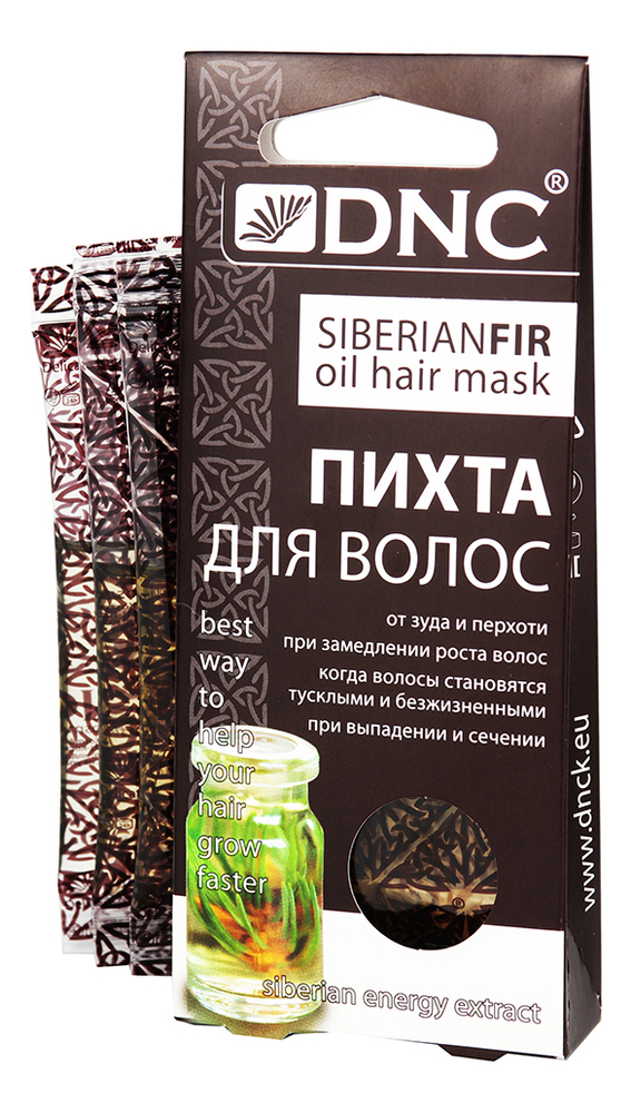 

Пихта для волос от зуда и перхоти Siberian Fir Oil Hair Mask 3*15мл