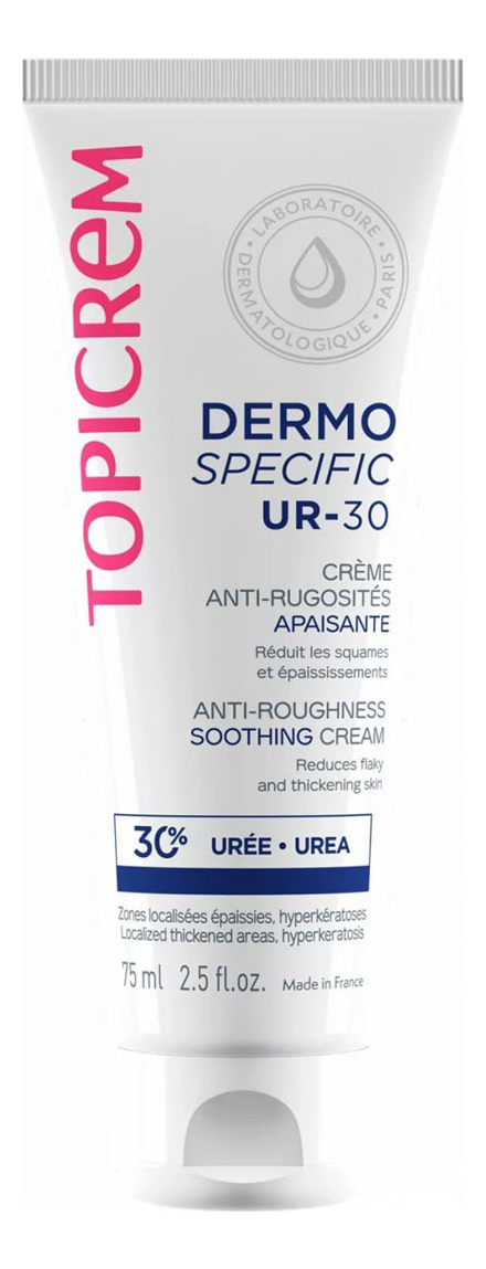 

Успокаивающий крем для огрубевшей кожи UR-30 Anti-Roughness Soothing Cream 75мл