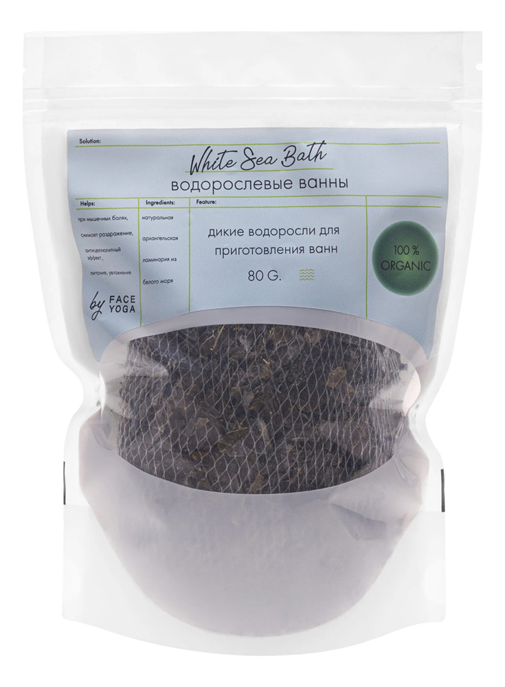 

Водоросли для ванны White Sea Bath 80г