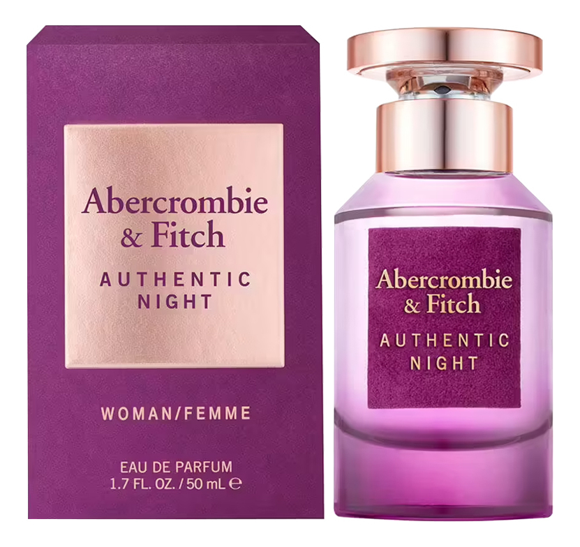 Authentic Night Woman: парфюмерная вода 50мл abercrombie