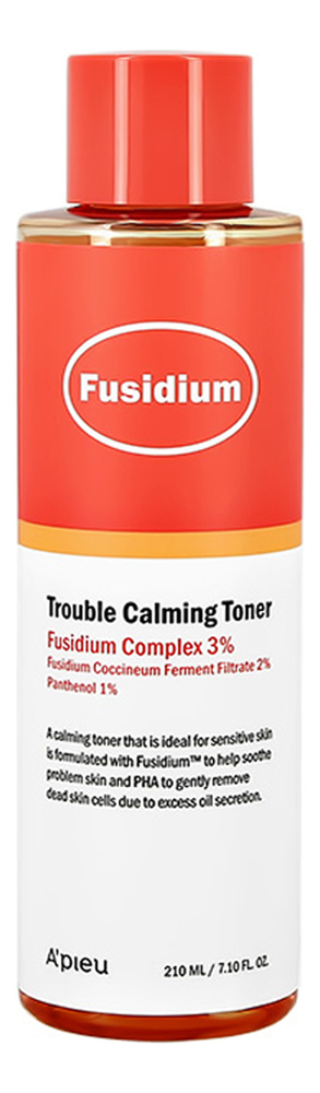 

Тонер для лица Fusidium Trouble Calming Toner 210мл