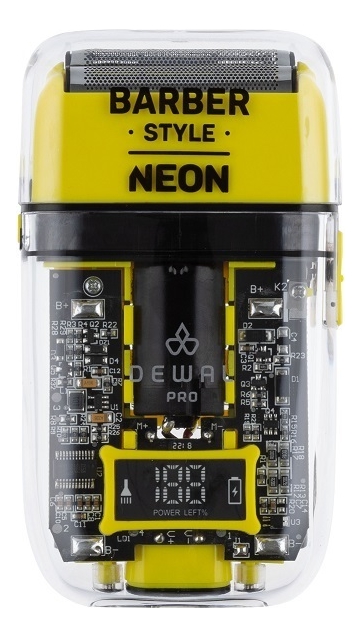 

Шейвер для проработки контуров и бороды Barber Style Neon 03-082 Yellow