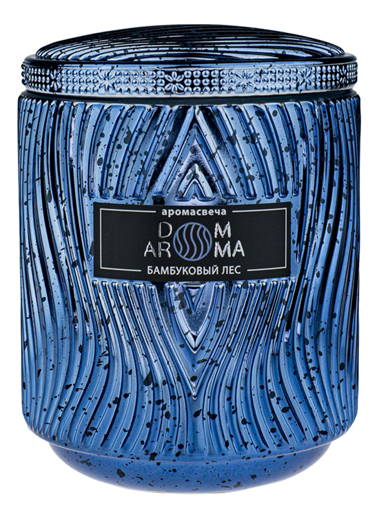 Ароматическая свеча Бамбуковый лес: свеча 420г (деревянный фитиль)