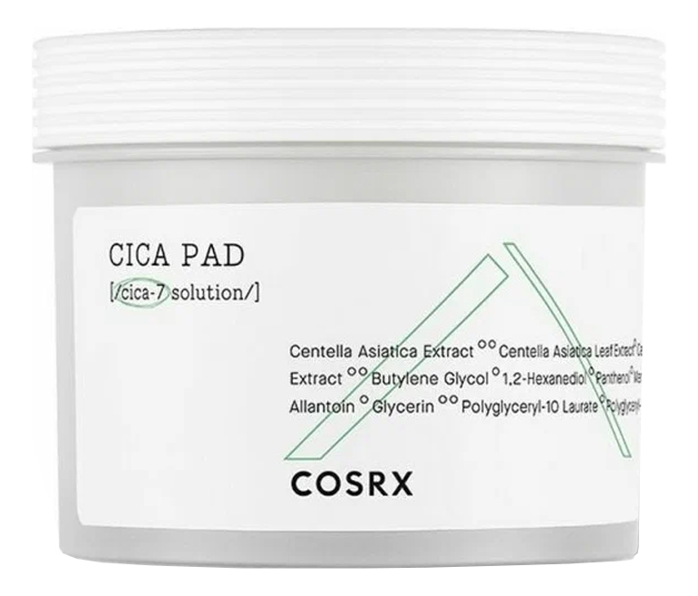 

Успокаивающие пэды для лица Cica Pad 90шт