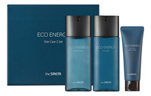 The Saem Набор для мужчин Eco Energy Skin Care 2 Set (тонер Aqua Toner 130мл + эмульсия Emulsion 130мл+ молочко All In One Moisture Milk 70мл)