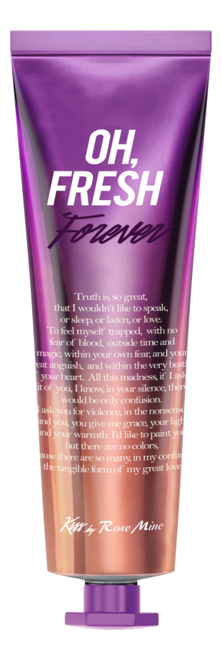 

Крем для рук Kiss By Rosemine Oh Fresh Forever 30мл