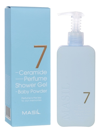 Masil Гель для душа с ароматом хлопка 7 Ceramide Perfume Shower Gel Baby Powder