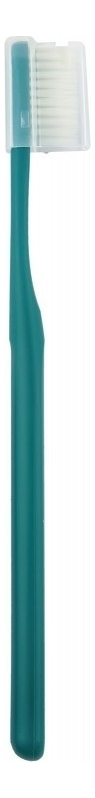 Зубная щетка c наночастицами серебра и сверхтонкой двойной щетиной Dental Care Nano Silver Pectrum Toothbrush (средней жесткости и мягкой): Сине-зеленый