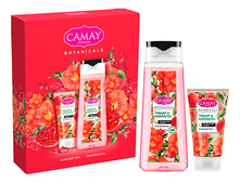 Camay Подарочный набор Цветы граната Botanicals (гель для душа 250мл + скраб для тела 120мл)