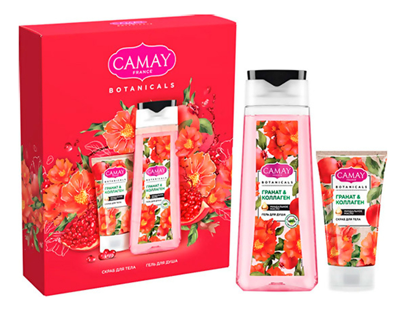 

Подарочный набор Цветы граната Botanicals (гель для душа 250мл + скраб для тела 120мл)
