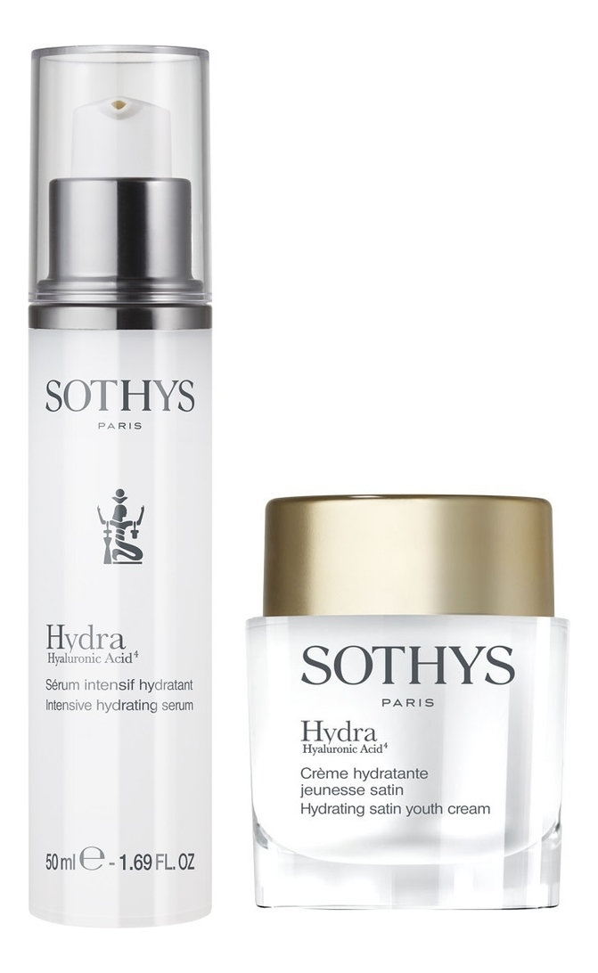 

Набор для лица Hydra Hyaluronic Acid4 2*50мл (интенсивно увлажняющая сыворотка Serum Intensif Hydratant + легкий крем Creme Hydratante Satin)